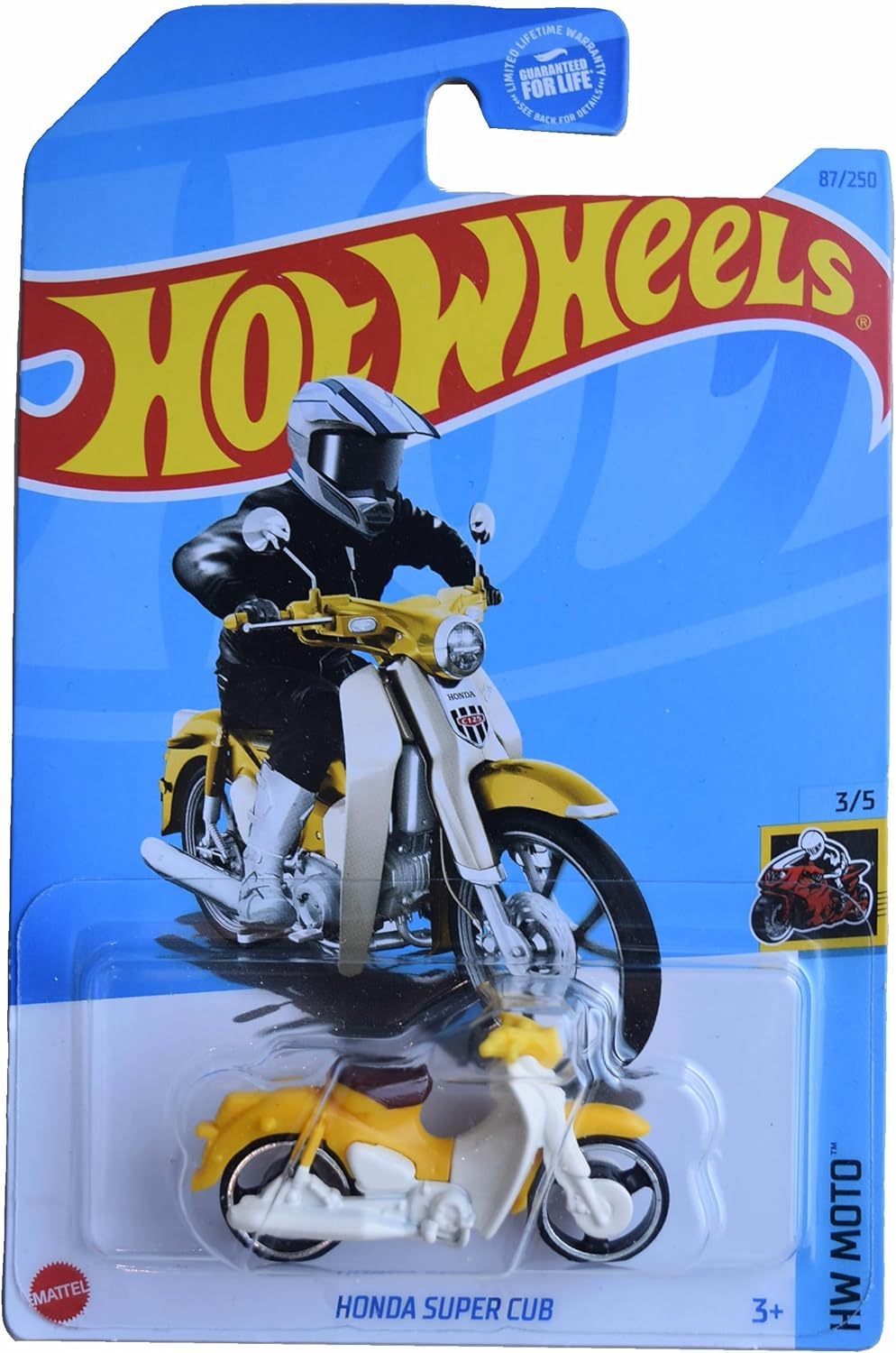 Amazon.com: Mattel Hot Wheels Honda Super Cub, HW Moto 35 [Amarillo]  87250 : Juguetes y Juegos