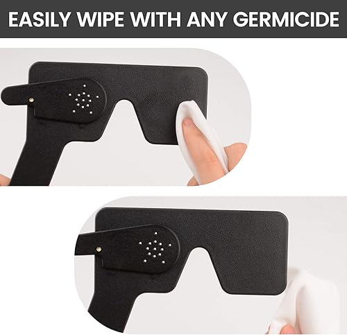 Miniatura 4 de Oclusor oftálmico de ojos con 14 agujeros para oftalmólogos, ortoptistas y optometristas a examen ocular