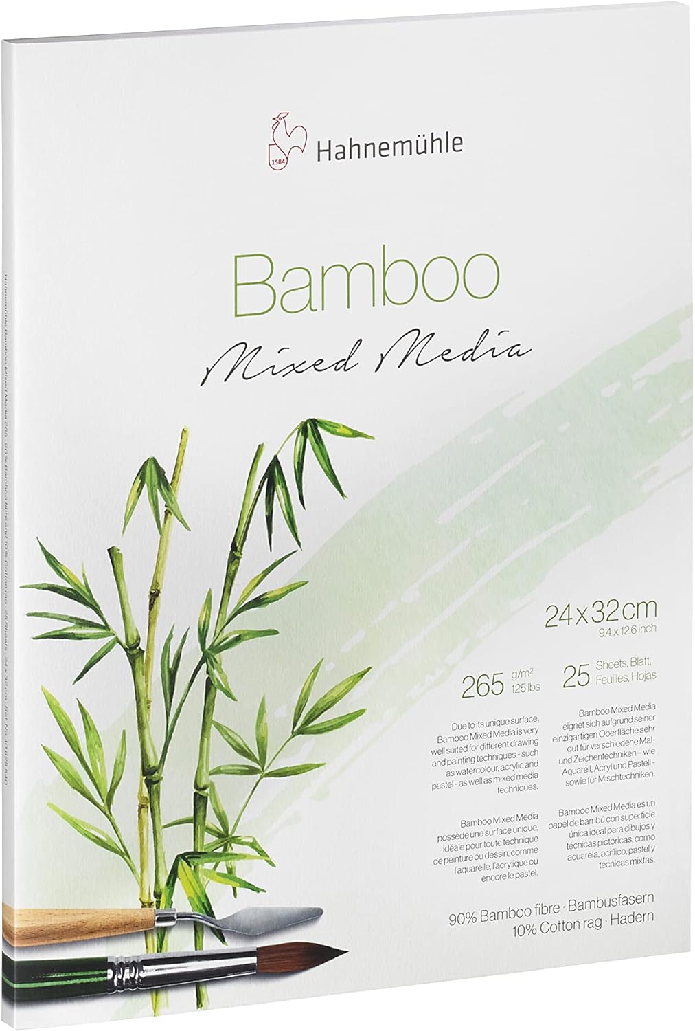 Hahnemuhle Bamboo Mixed Media Pad 12X16 Inche