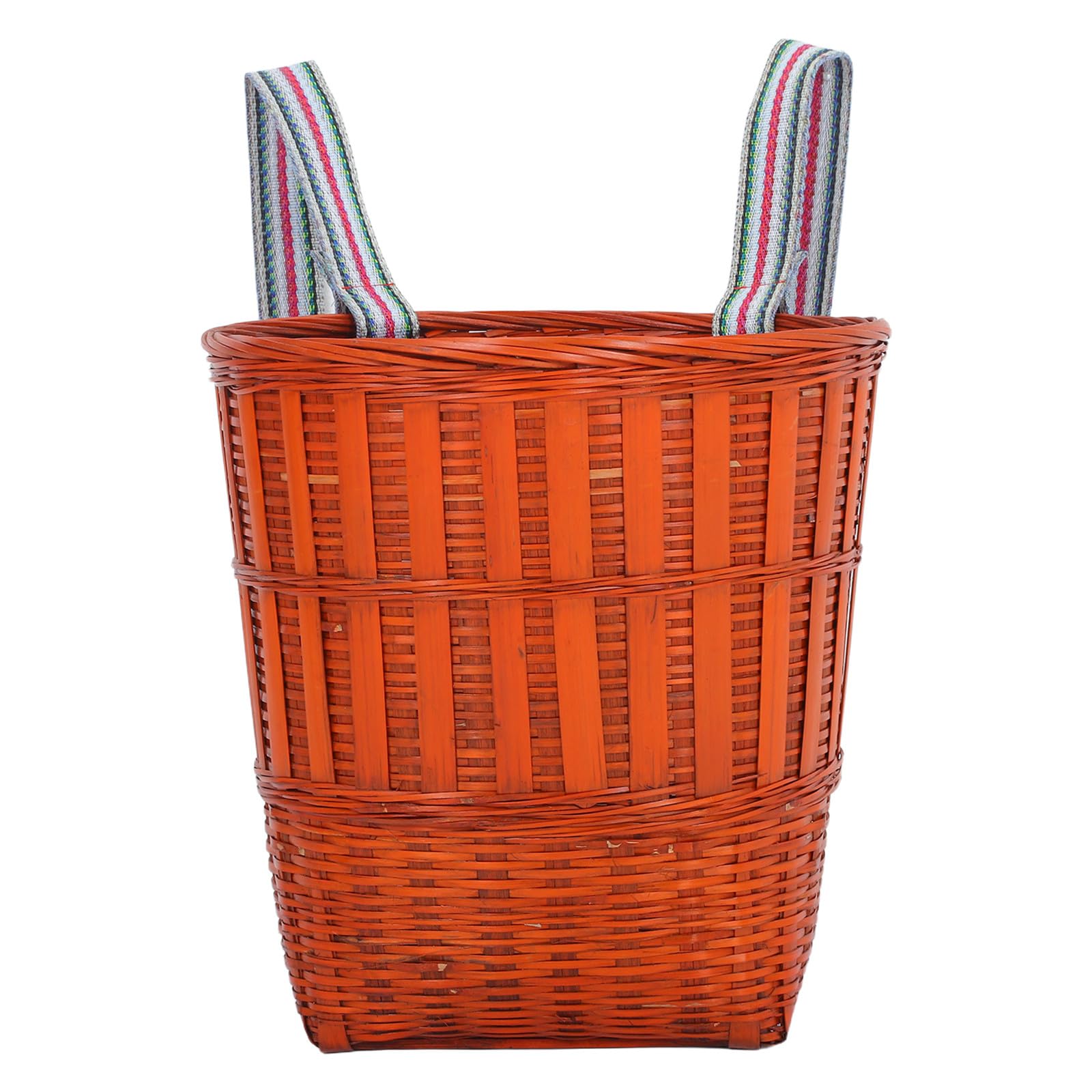 Sac à dos tressé portable et ajustable pour pique-nique et cueillette de fleurs