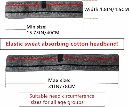 Miniatura 6 de Juego de diadema de bolas reflectantes de boxeo para entrenamiento de reacción de boxeo de artes marciales mixtas, 4 niveles diferentes, 2 diademas