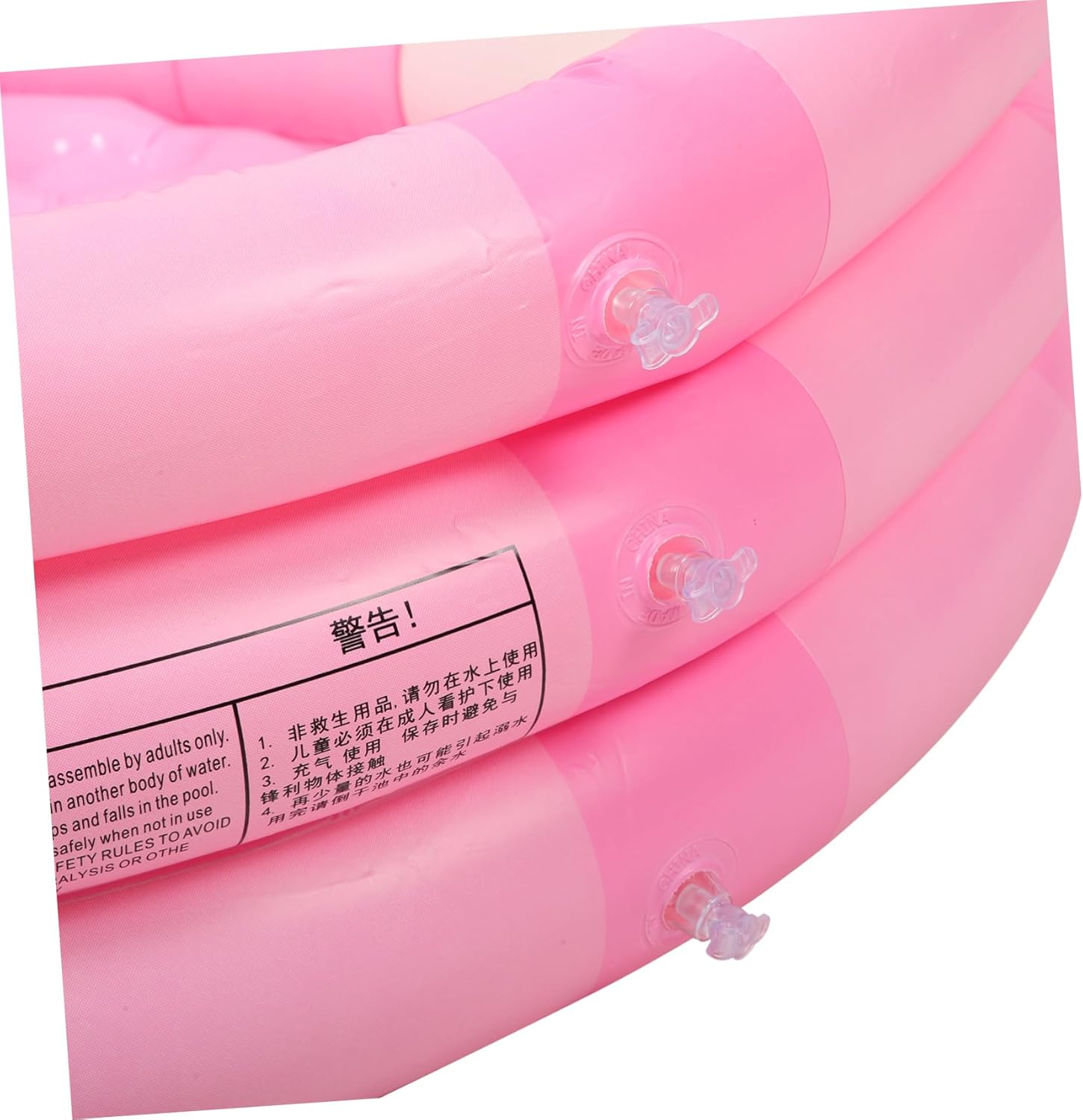 Inflatable Pool for Boys and Girls Small Backyard Pool Easy Inflate Summer Fun