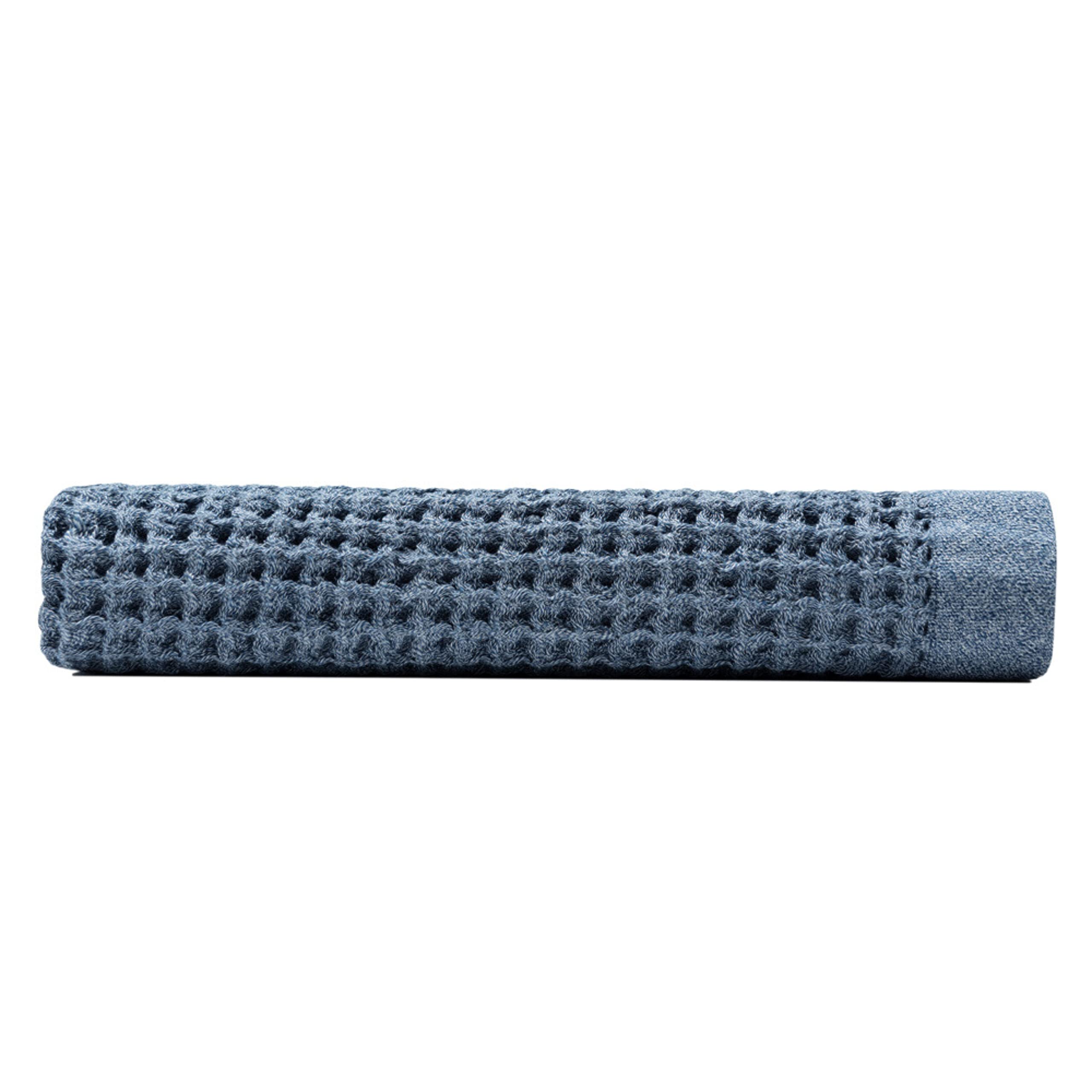 The Onsen Bath Sheet - 100% Supima Cotton, Lightweight, Denim Blue