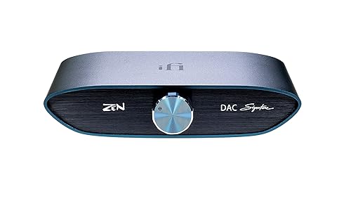 iFi Zen DAC Signature V2 HiFi Desktop DAC (convertidor analógico digital) con entradasalidas USB3.0 B 0.173 in equilibradoRCA