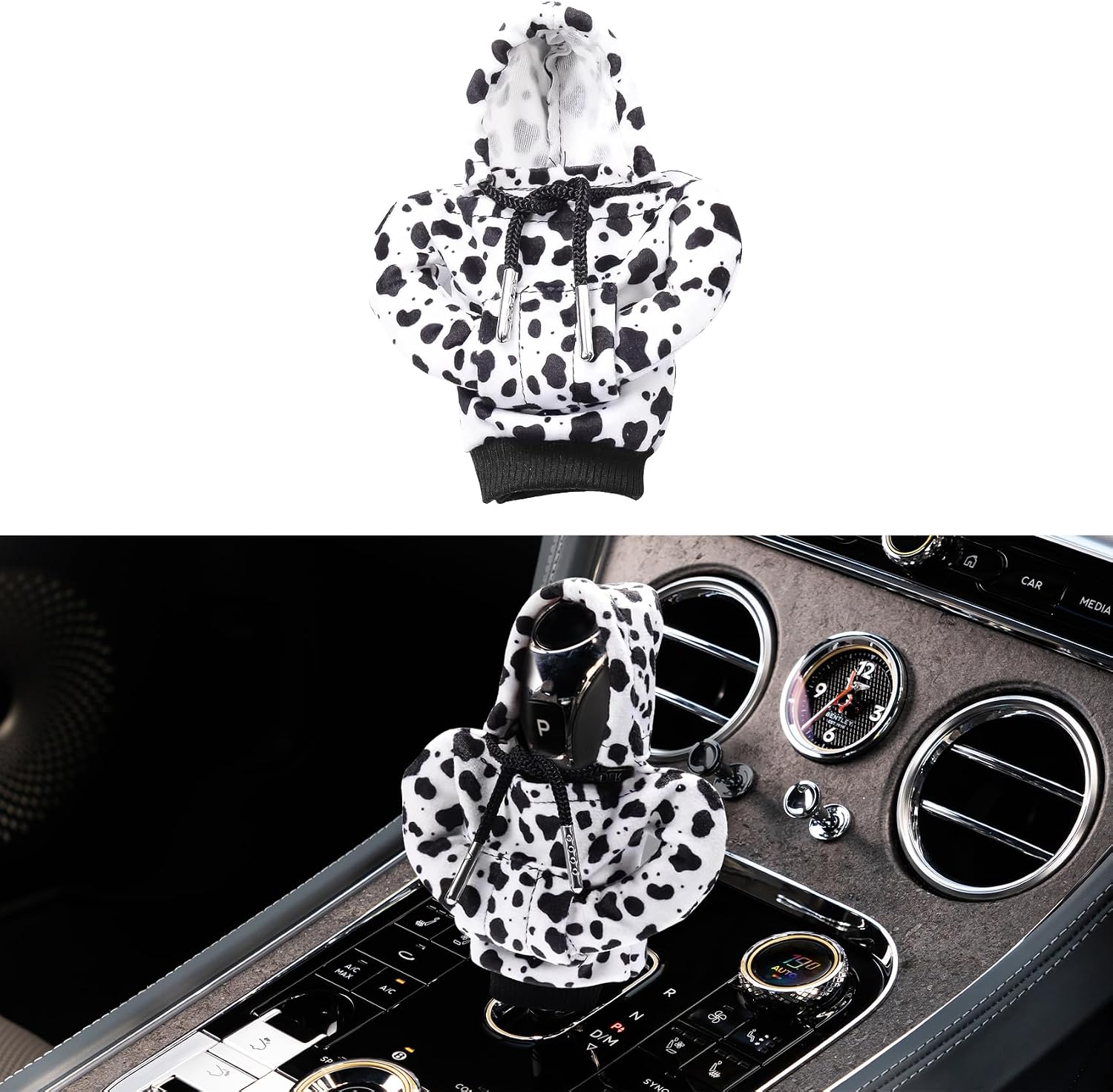 Universal Hoodie - Gear Shift Cover, Funny Shifter Hoodie, Car Interior Accessories, Shifter Stick Protector Decoration for Most Car Gear Shifts