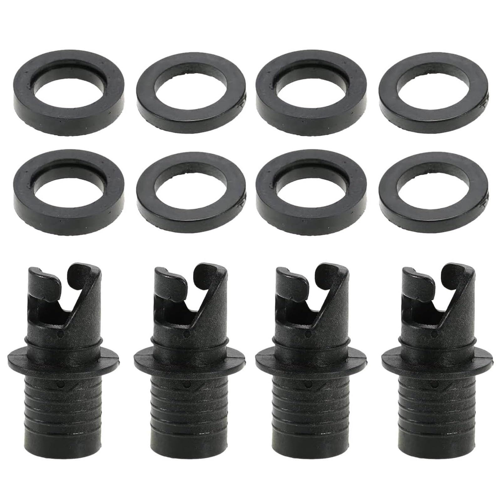 XuQiZZpp 4Pcs Inflatable Kayak Pumps Adapter Air Nozzle Paddle Board Pumps Nozzle for Inflatable Boats Bed Easy to Use