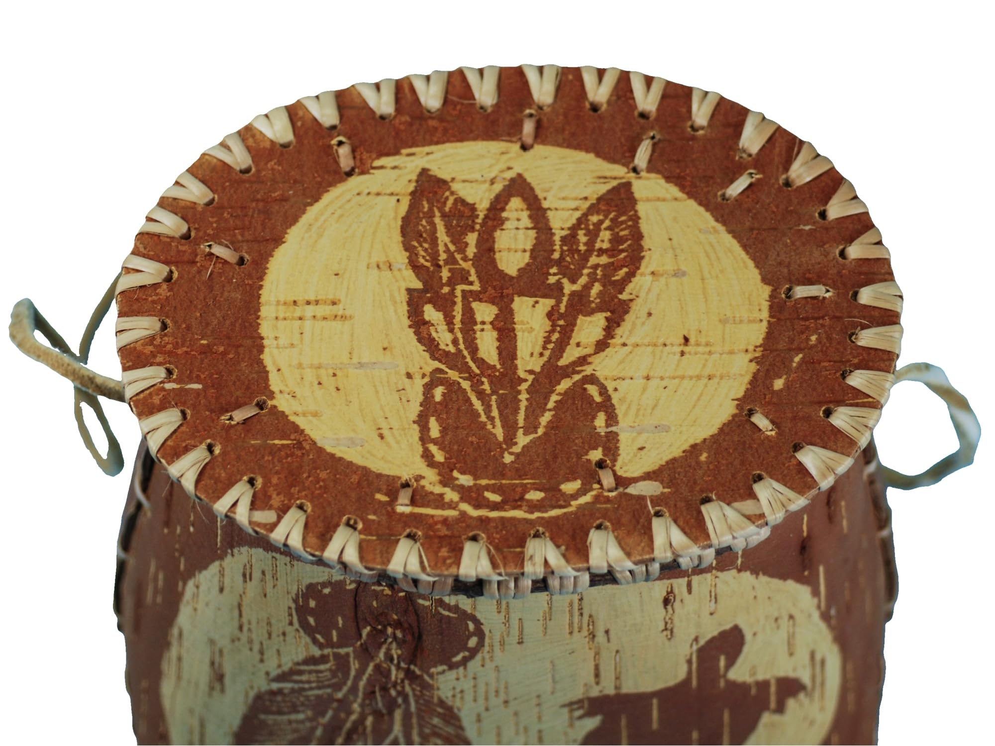 Generic Attikamek Birchbark Rogan Basket G152