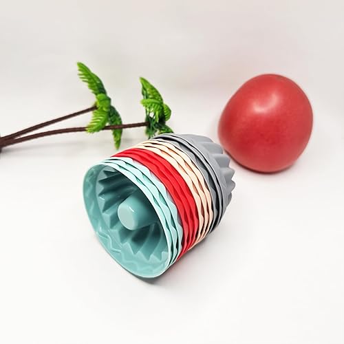 Miniatura 8 de 12 moldes para mini gelatina de silicona para hornear, mini pastel de chocoflan, molde de silicona para pastel de calabaza, moldes reutilizables