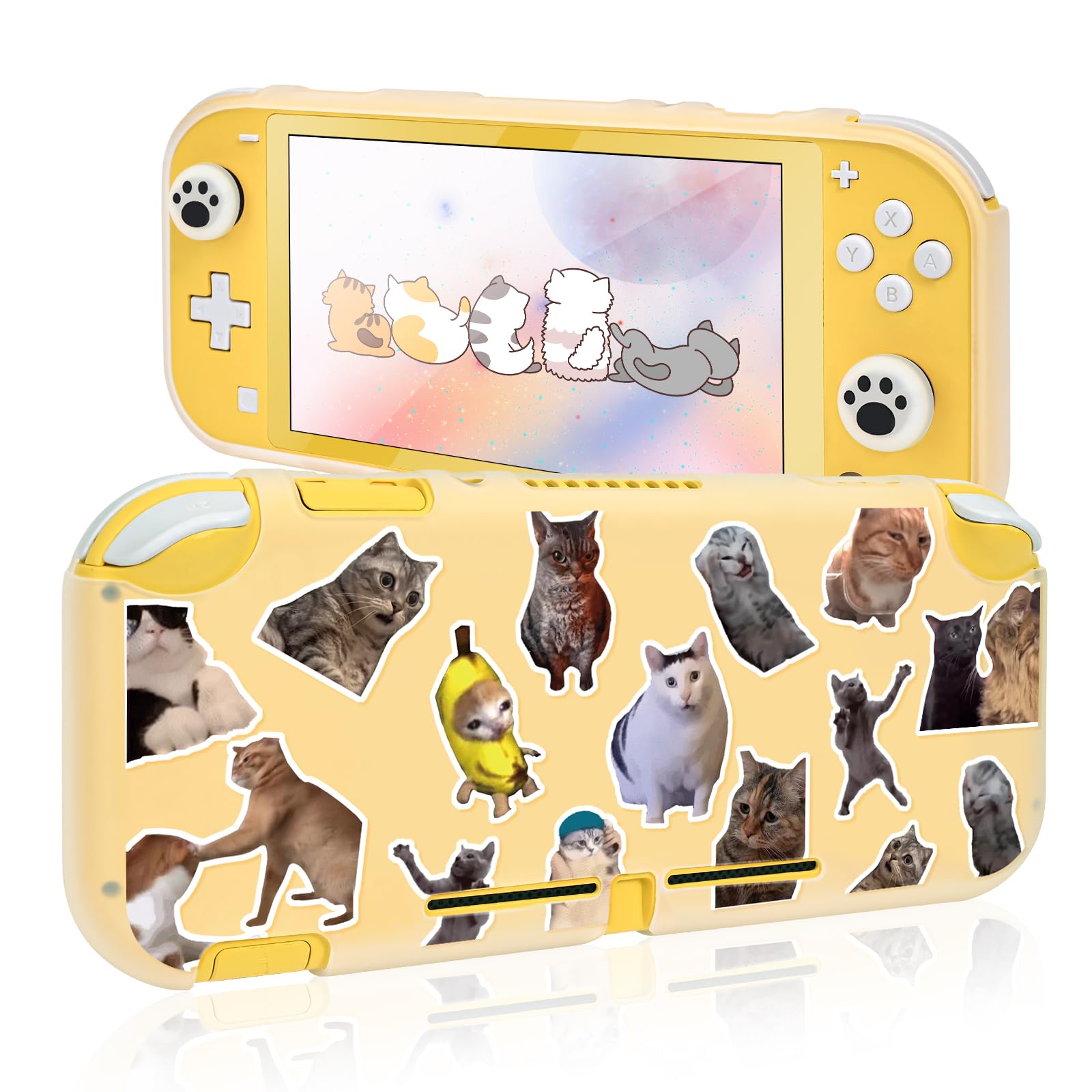 Amazon.co.jp: DLseego Switch Lite Case, For Cat Meme Switch
