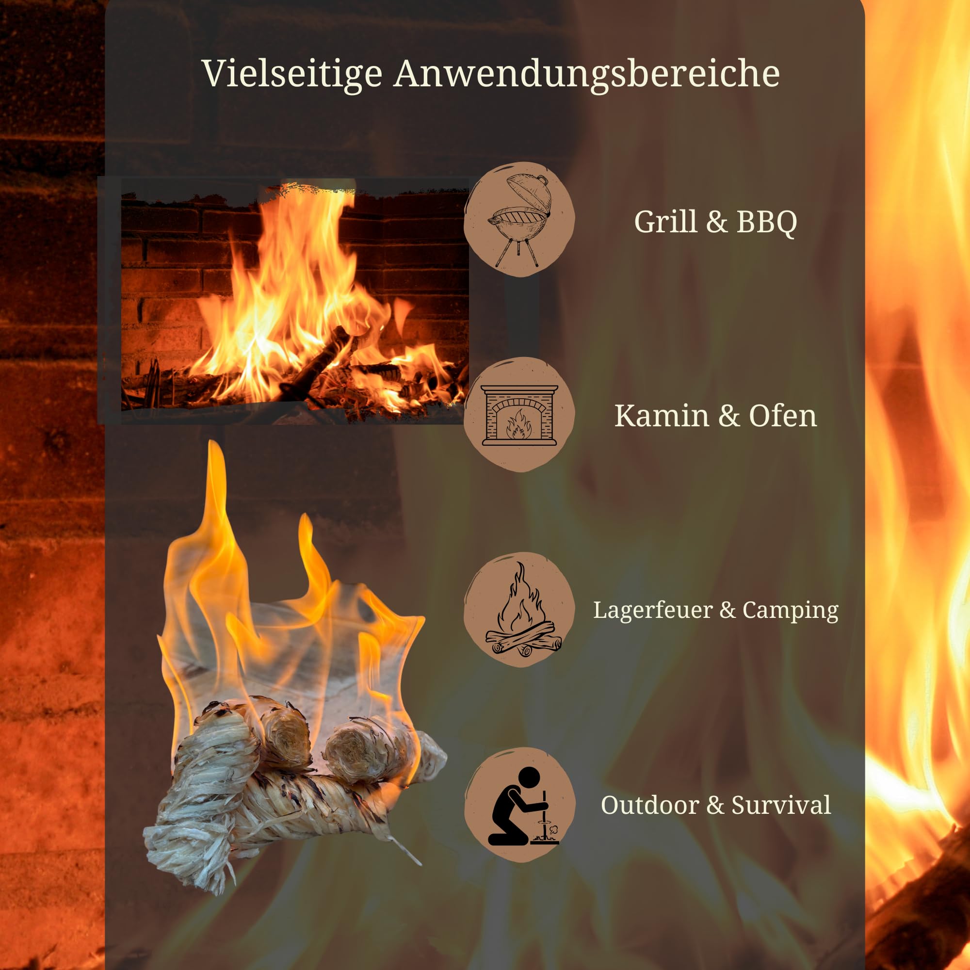 Accendifuoco naturale, 20 kg