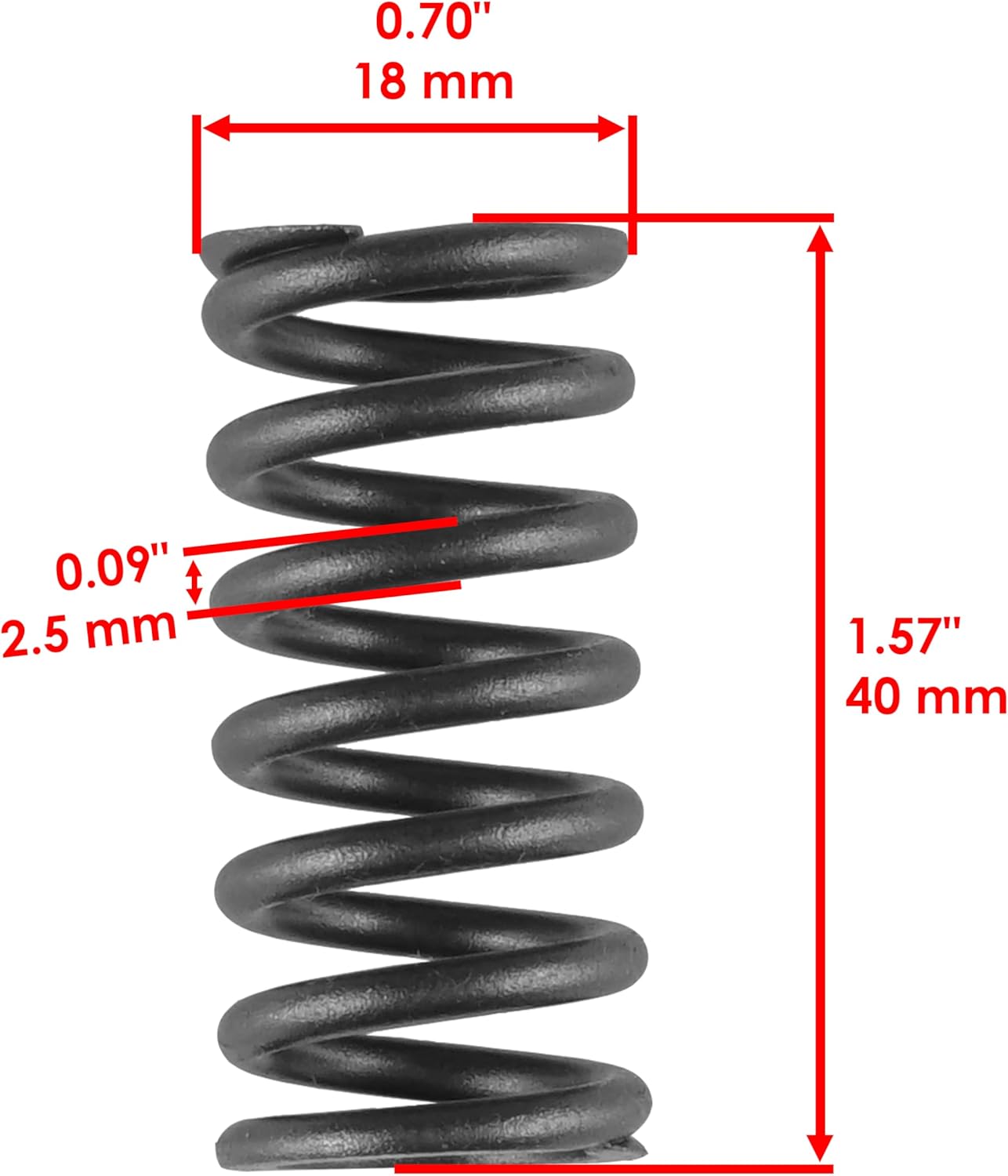 Caltric Clutch Friction Plates Spring Gasket Kit Compatible with Suzuki VZ1500 Boulevard 2009 2013 / VL1500 Intruder 2015