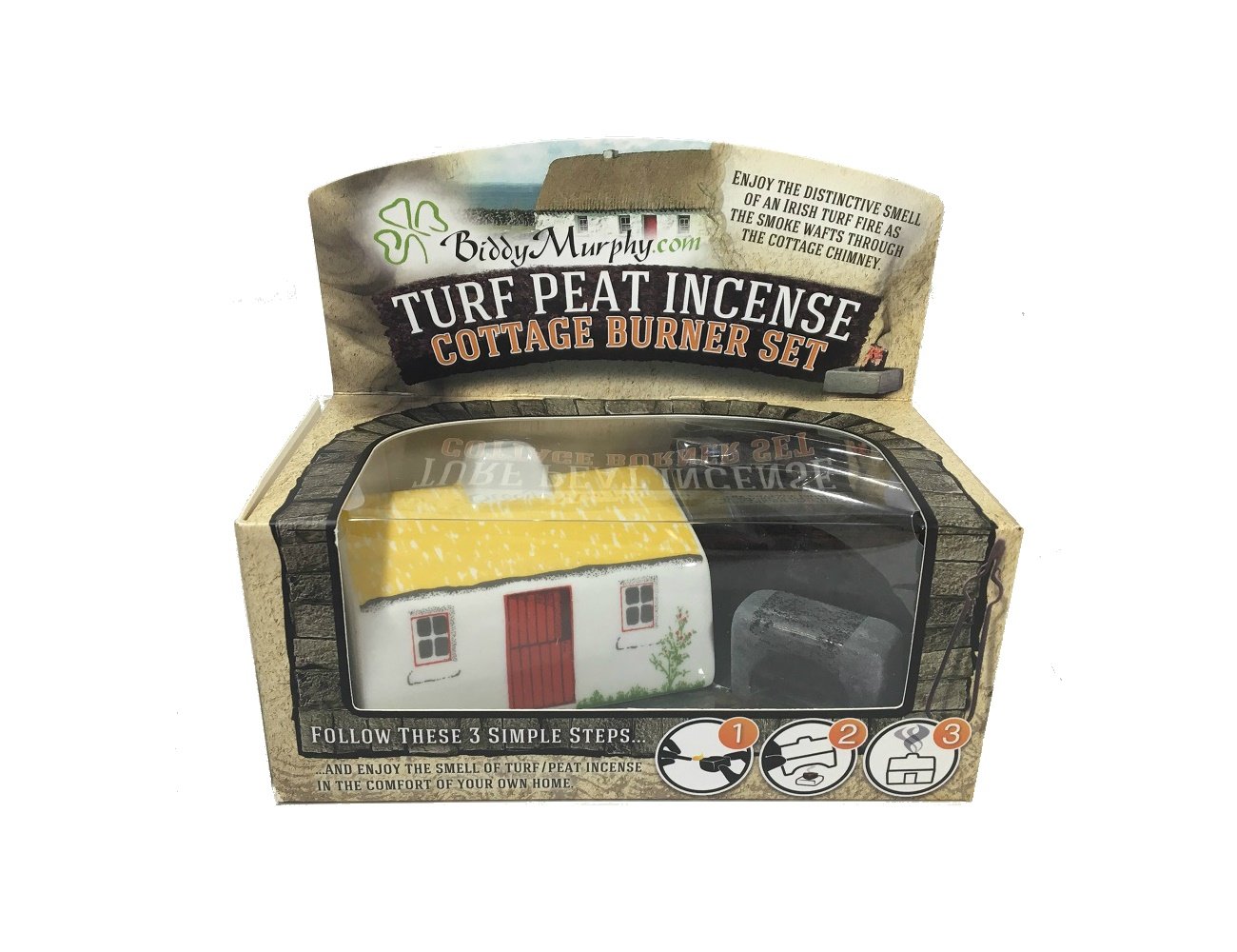 Buy Irish Turf Ceramic Cottage Made in Ireland Irish Turf Candle Irish