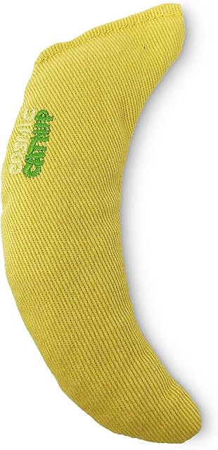 Cosmic Catnip 100% Catnip Filled Banana Toy (One Size) (Yellow)