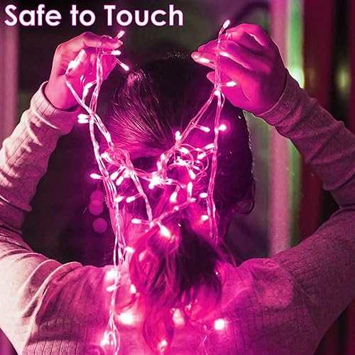 Miniatura 6 de Guirnalda de luces extralargas de 66 pies para exterioresinteriores, 200 luces LED mejoradas de Navidad superbrillantes, impermeables, 8 modos de