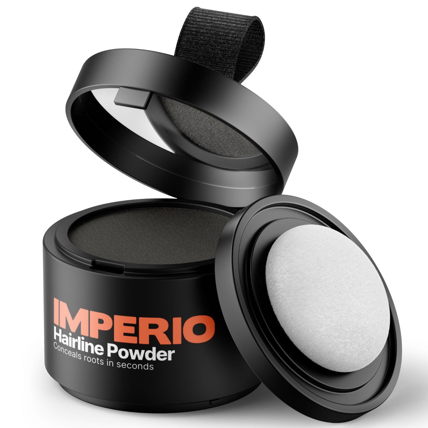 IMPERIO Root Touch Up Powder, Hairline Powder for Women and Men Waterproof Root Touch Up to Cover Roots