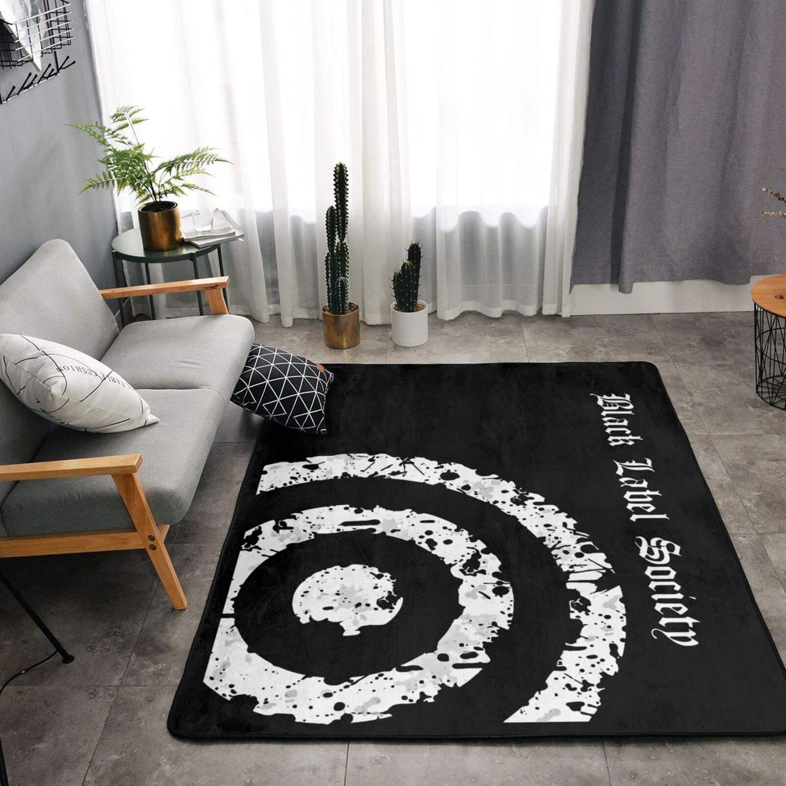 Amazon.co.jp: Black Label Society Floor Mat, Carpet, Stylish