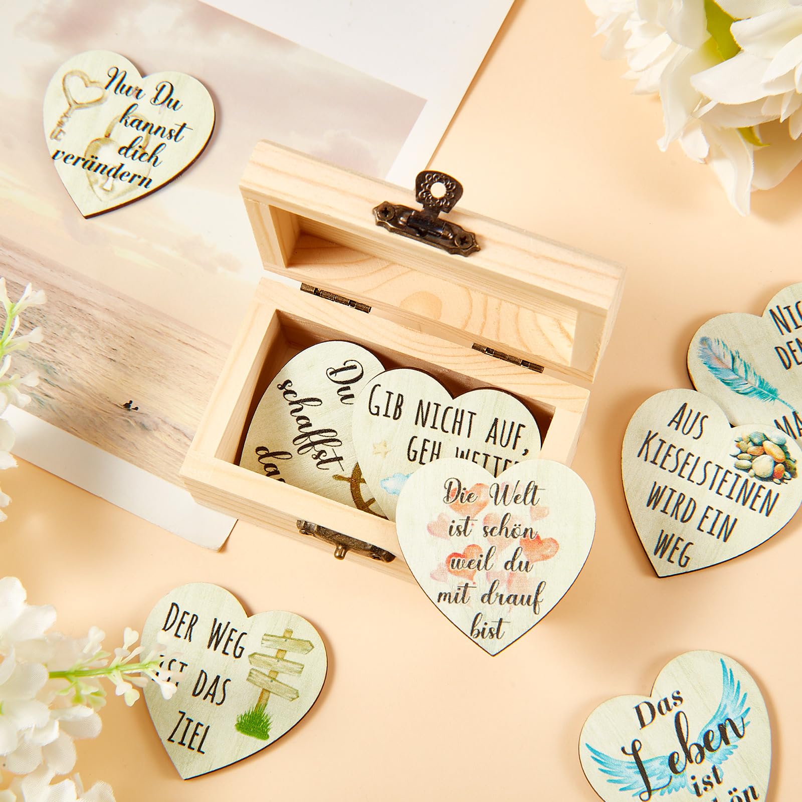 Letrero Colgante De Madera Frases Inspiradoras Al Igua... | Cuotas Sin Interés