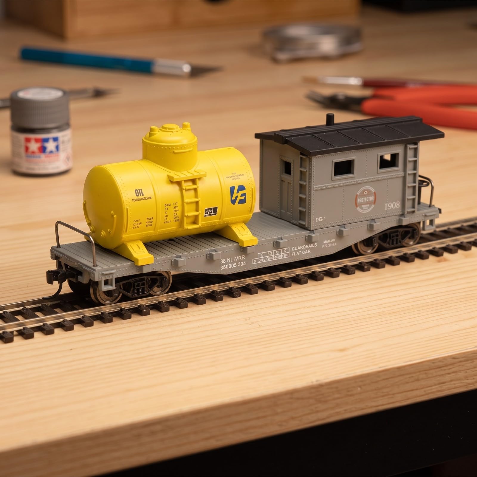 predolo Vagón Tanque en Miniatura