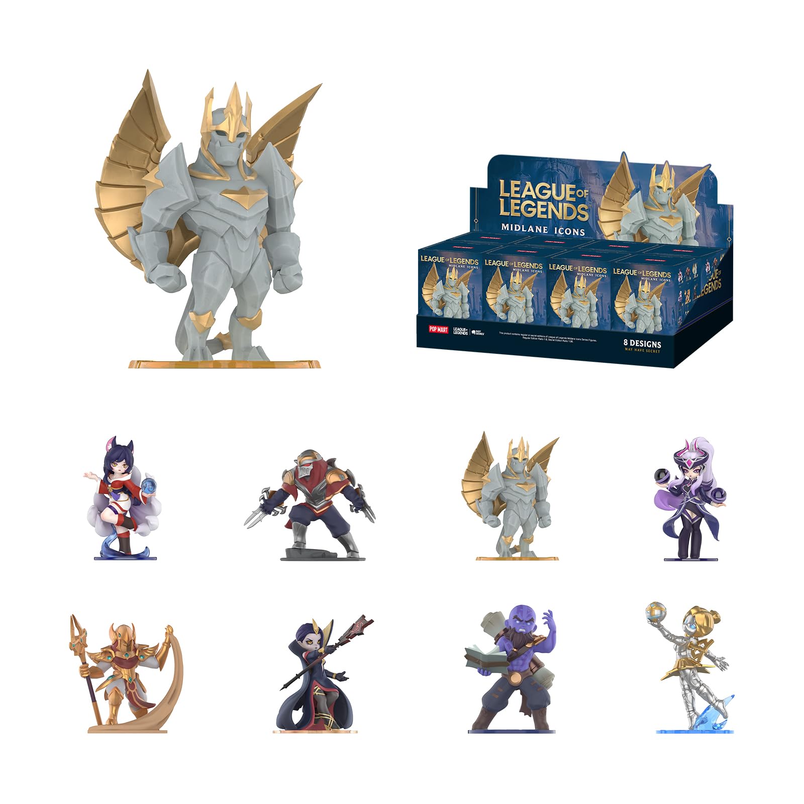 Amazon.co.jp: POP MART League of Legends Midlane Icons シリーズ【1