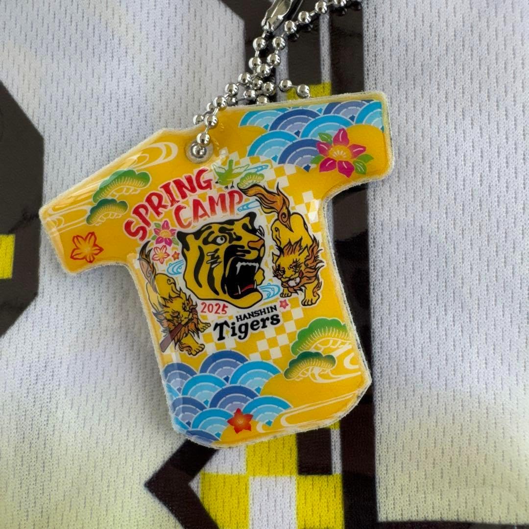2025 キャンプグッズ 阪神タイガース 才木 35 シャツ グッズ 2点