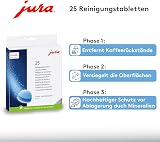 Jura 3-phase cleaning tablets for fully automatic coffee machines, 25045 - 2