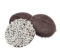 Vista 4 de Chocolate Nonpareils - 1.25 Lb (20 Oz) Tina (Chocolate Oscuro Nonpareils)