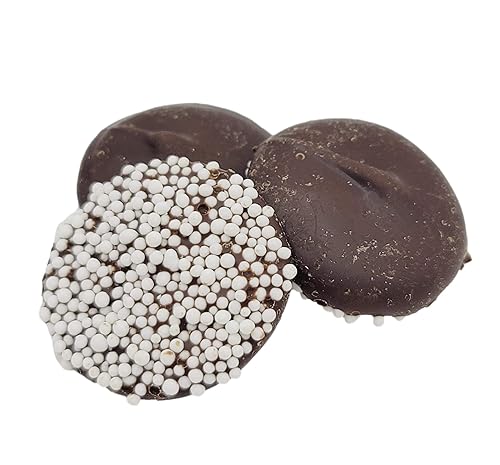 Miniatura 4 de Chocolate Nonpareils - 1.25 Lb (20 Oz) Tina (Chocolate Oscuro Nonpareils)