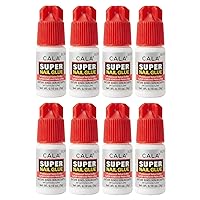 Vista 8 de CALA Super pegamento de uñas – Adhesivo profesional de secado rápido para uñas postizas, puntas y accesorios de arte – Calidad de salón fuerte