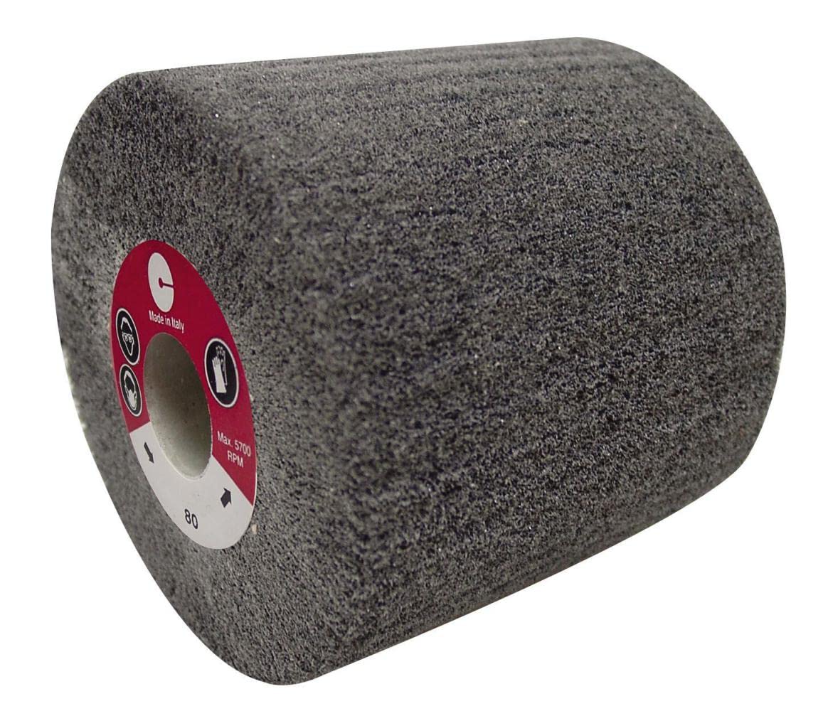 CALFLEX RPFS100100S/SF - Rueda fibra de núcleo RPFS (diameter Ext. 110 mm; Espesor 100 mm; Núcleo 19K; Grano 360-400)