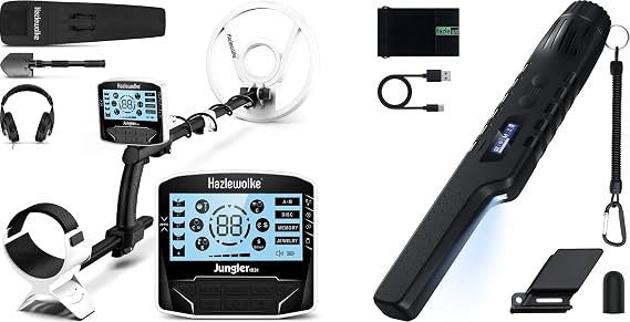 1031W Metal Detector for Adults with HS-1 Metal Detector Pinpointer