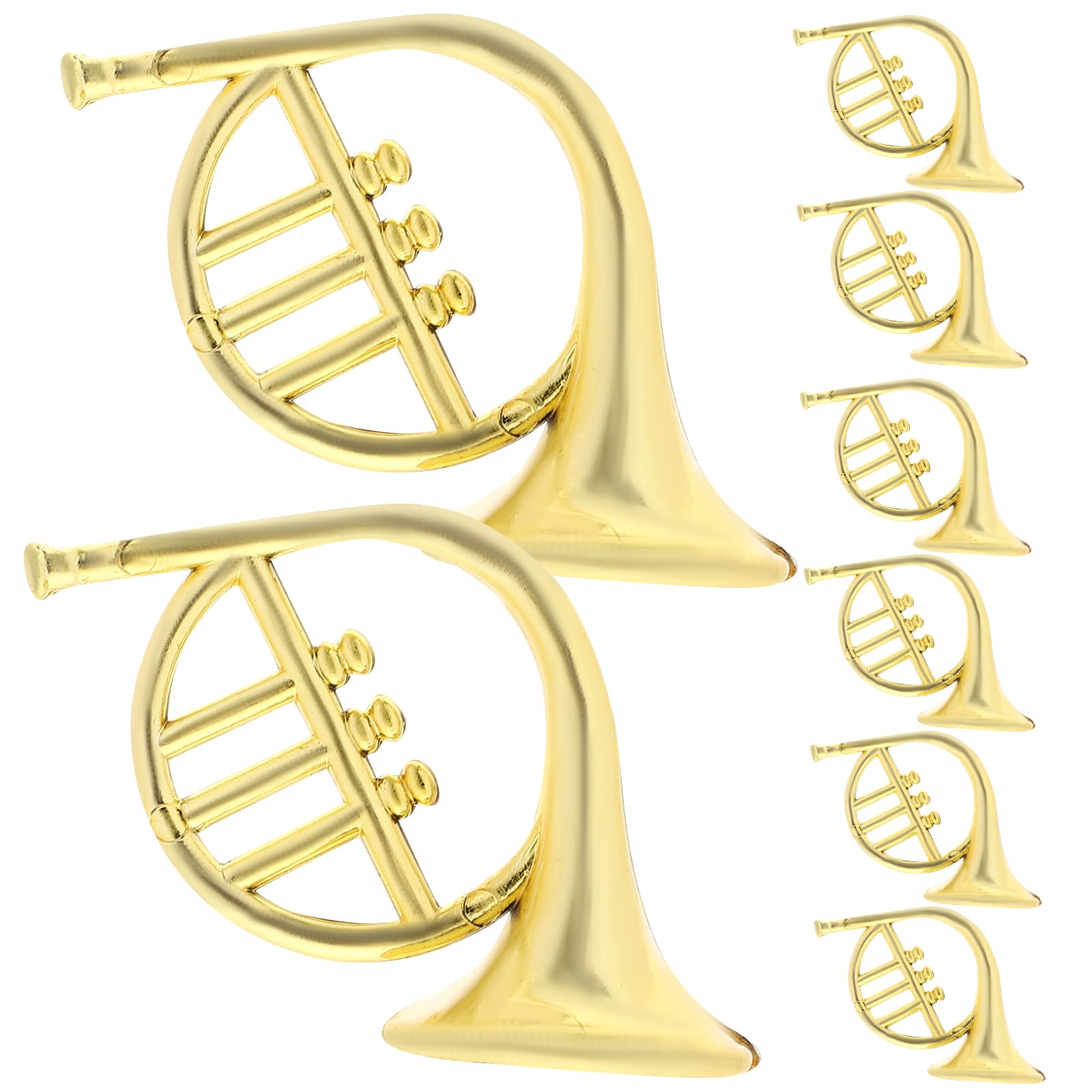 Party Horn HOMSFOU Pack Of 20 Christmas French Horn Musical