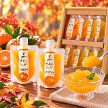 Ito Noen Gift Agar Jelly 150g x 8 pcs Orange Jelly Assortment Orange Jelly Sweets Pouch Type No Chemical Additives (8 pcs, Recommended)