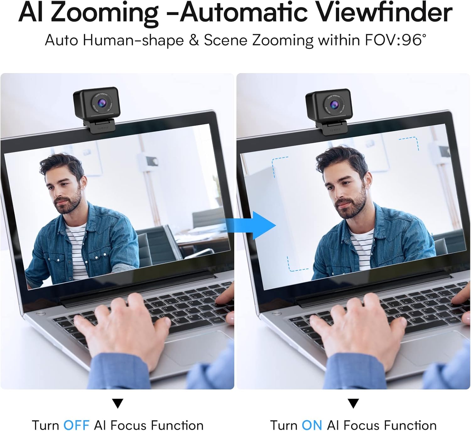 Best Cyber Deals 🔥 Conference Room Camera System, AI Zooming eMeet Jupiter 1080P Webcam, Adjustable View Web Camera w/Software, All-in-One 1 Speaker& 4 Mics Enhanced Computer Camera, Plug& Play w/Privacy Cover