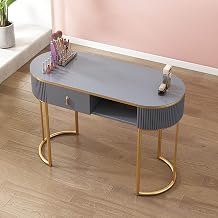 manicure table Nail Tech Desk Artist Hand Manicure Table, Professional Modern Nail Beauty Workstation Wooden Salon Spa Nail Desk with Drawers and 3 Layers Storage Cabinet,home Beauty Salon E