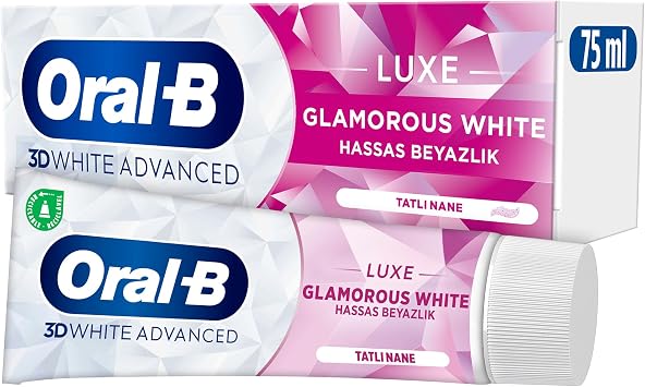 Oral-B Pro 3D White Advanced Luxe Glamorous White Toothpaste 75 ml