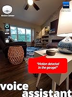 Vista 2 de YoLink LoRa - Sensores de movimiento inteligentes de rango inalámbrico de 1/4, detector de movimiento para interiores, Alexa, IFTTT, asistente