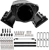 For LS Intake Manifold Low Profile Cathedral Port 92mm Compatible with Chevy GMC Pontiac LS1 LS2 LS6 Sheet Metal Fabricated EFI (Silver)