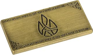 Small Dwarven Trade Bar - 1 Gold - Fantasy Novelty and Prop Coin