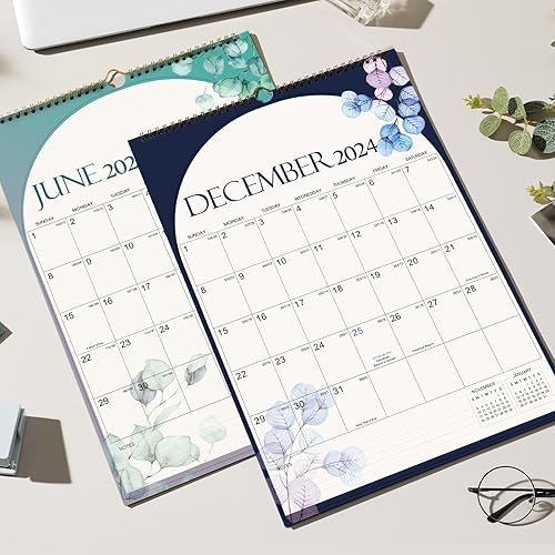 Miniatura 2 de Calendario de pared 2024-2025, calendario 2024-2025 de abril de 2024 a junio de 2025, 17 x 12 pulgadas, calendario de pared grande de 16 meses 2024
