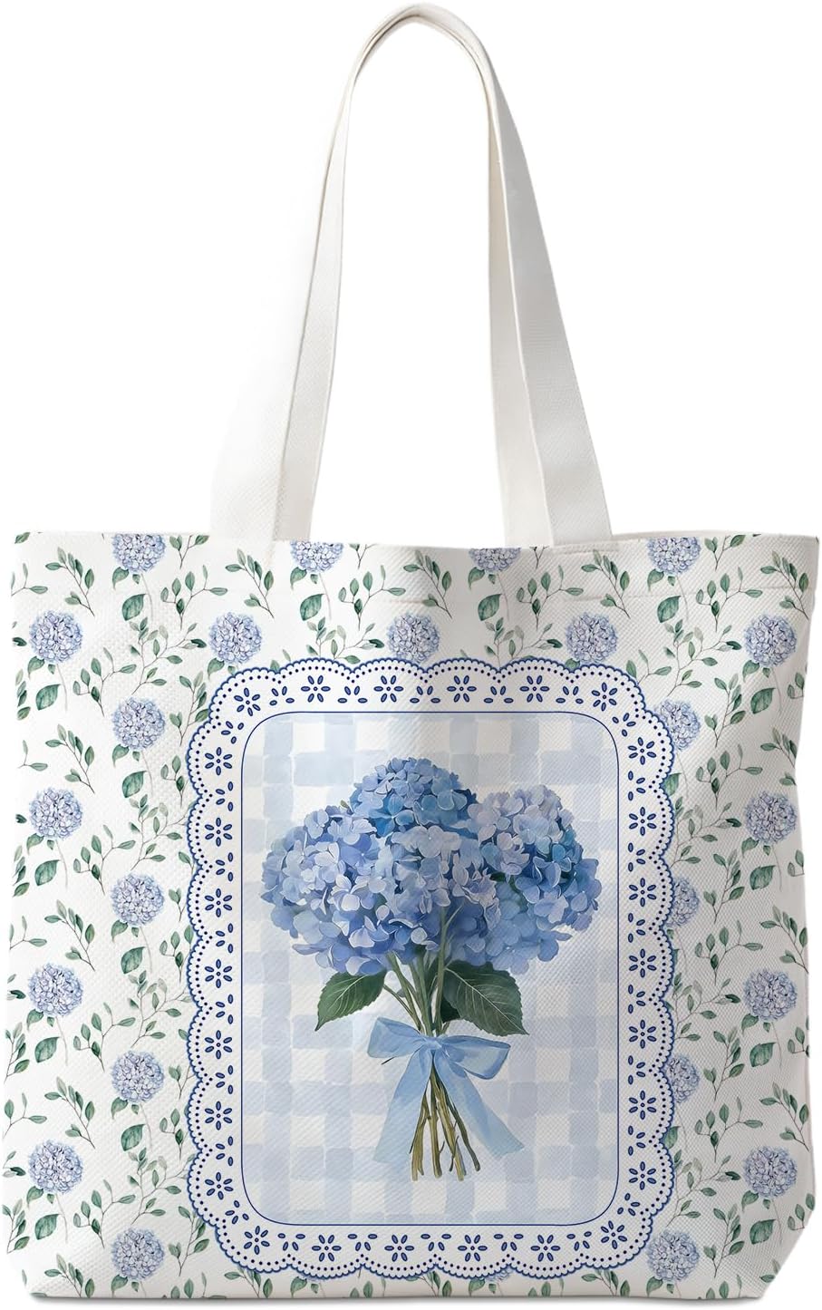Girly Floral Tote Bag