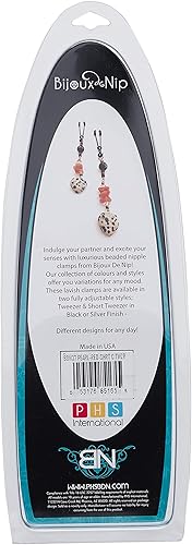 Miniatura 9 de Bijoux De Nip - Pinza corta para pezón perlas negras