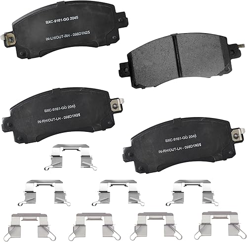 Miniatura 26 de Pastillas de freno delanteras cerámicas Bendix Premium SBC11 para modelos seleccionados Dodge Dart, Ford Fairlane, Falcon, Sedan Delivery, Mustang