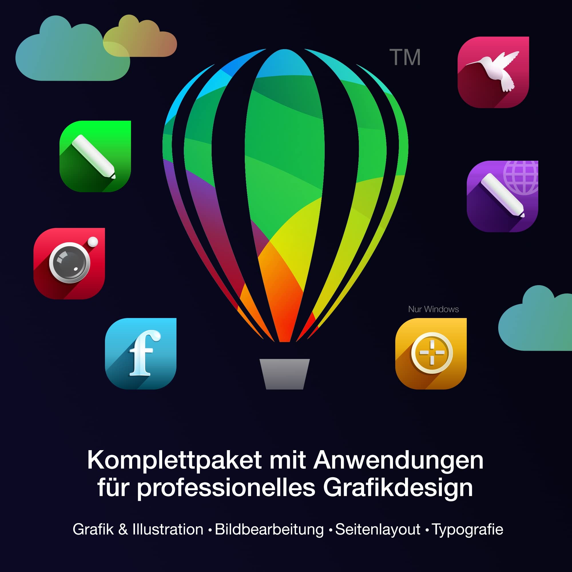 Corel CorelDRAW Graphics Suite 2026, 1 Gerät, 1 Jahr, Digitaler download