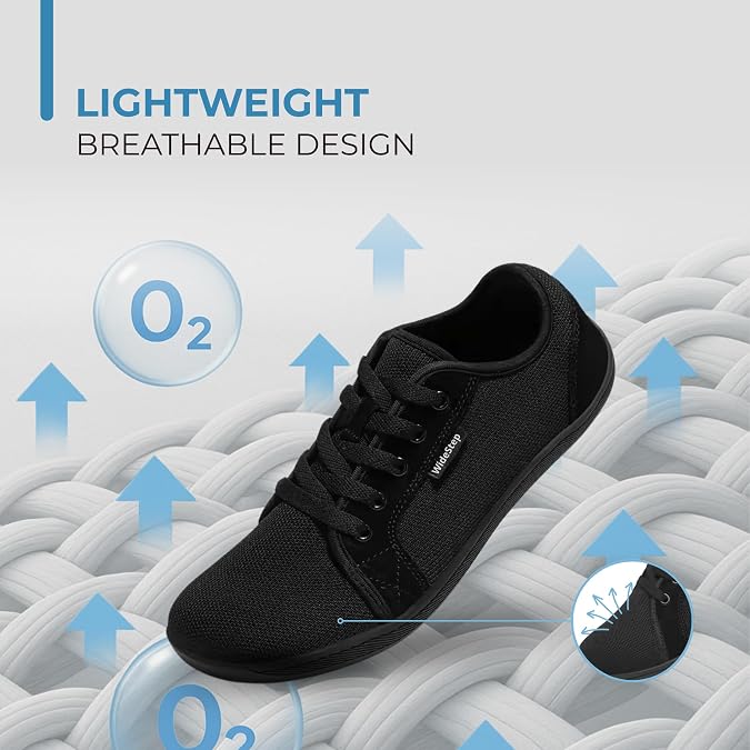 Women's Shoes with 40% Wider Toe Box All-Day Comfort for Wide Feet Stylish, Lightweight Walking Shoes for People Who Stand for Long Periods