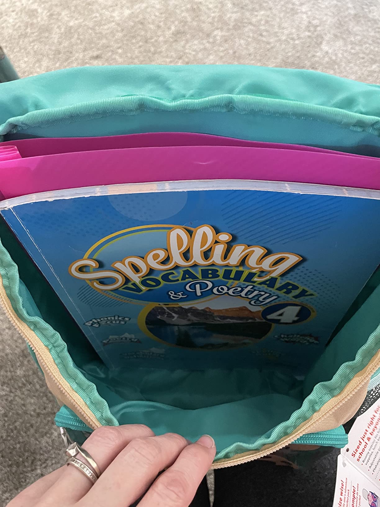 7/mo Finance Skip Hop Big Kid Backpack, Zoo Kindergarten Ages 34