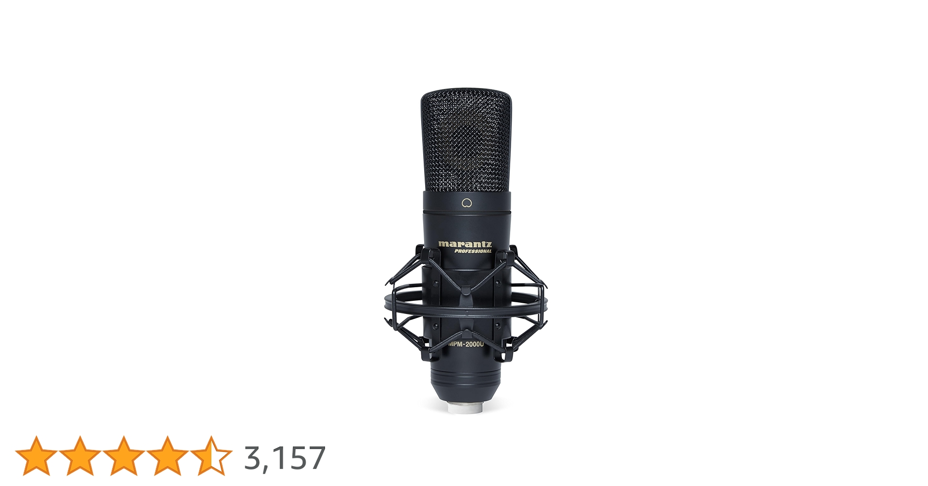 【未使用品】マランツプロ MPM2000U コンデンサーマイク スタンド セット Amazon | 【セット買い】 888M マランツプロ USBコンデンサー
