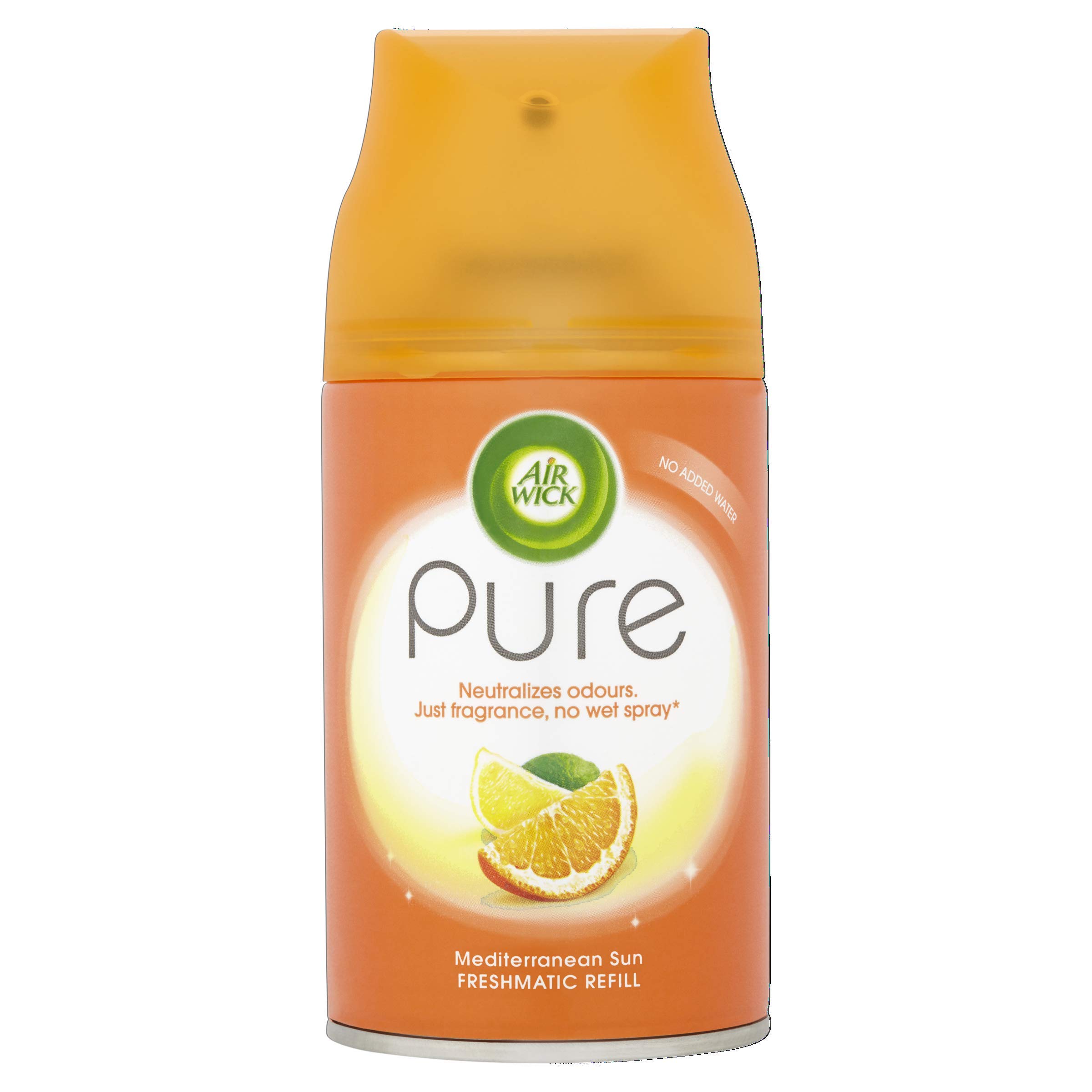 Air Wick Air Freshener, Freshmatic Pure Auto Spray, Mediterranean Sun, Refill 250 ml, Pack of 2