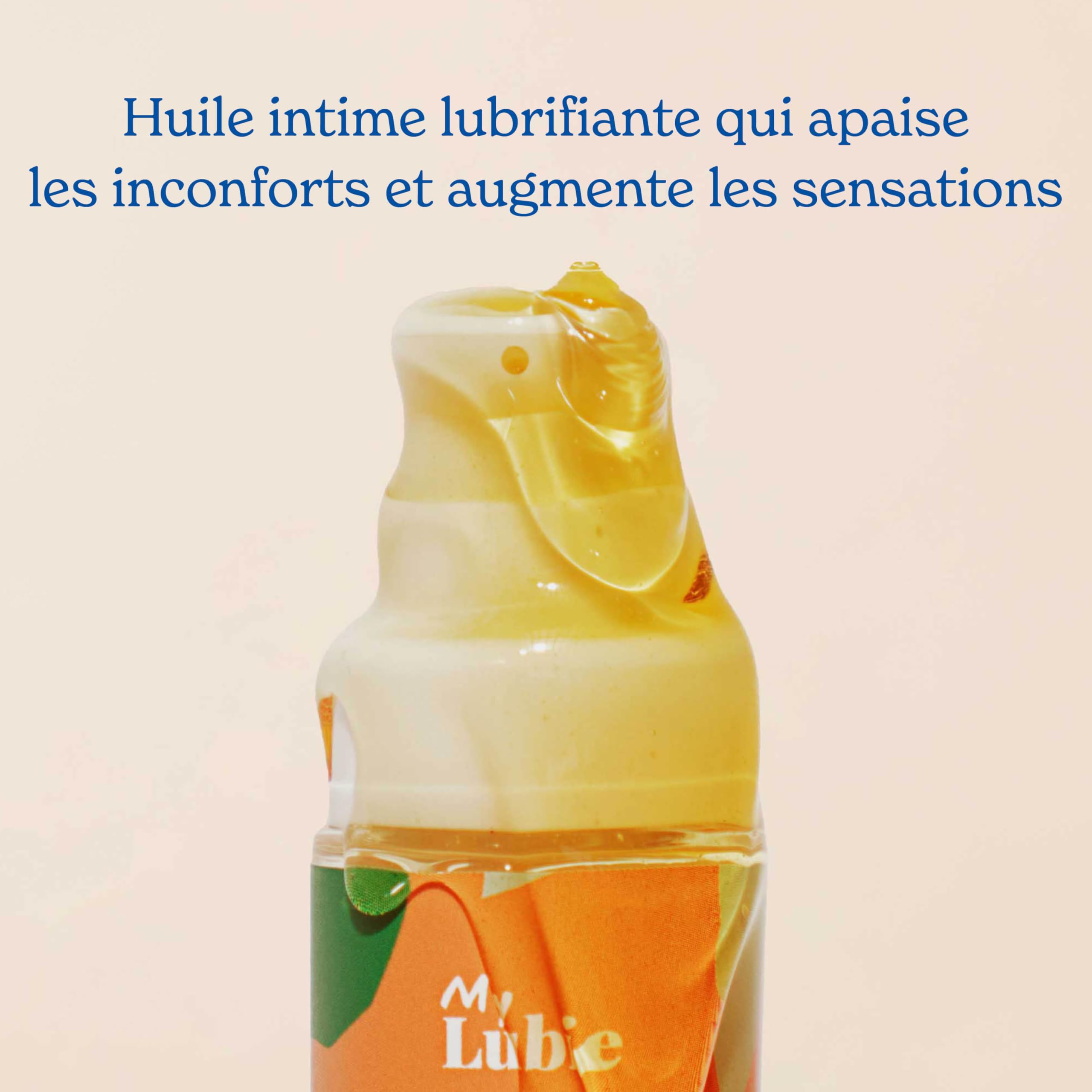 MY LUBIE - Huile Lubrifiant Intime Premium - Nourrit, Lubrifie et Apaise - 100% Naturelle et Fabriquée en France - 6 Ingrédients Biologiques - Stimule et Soulage - Ne Colle Pas - 30 ml