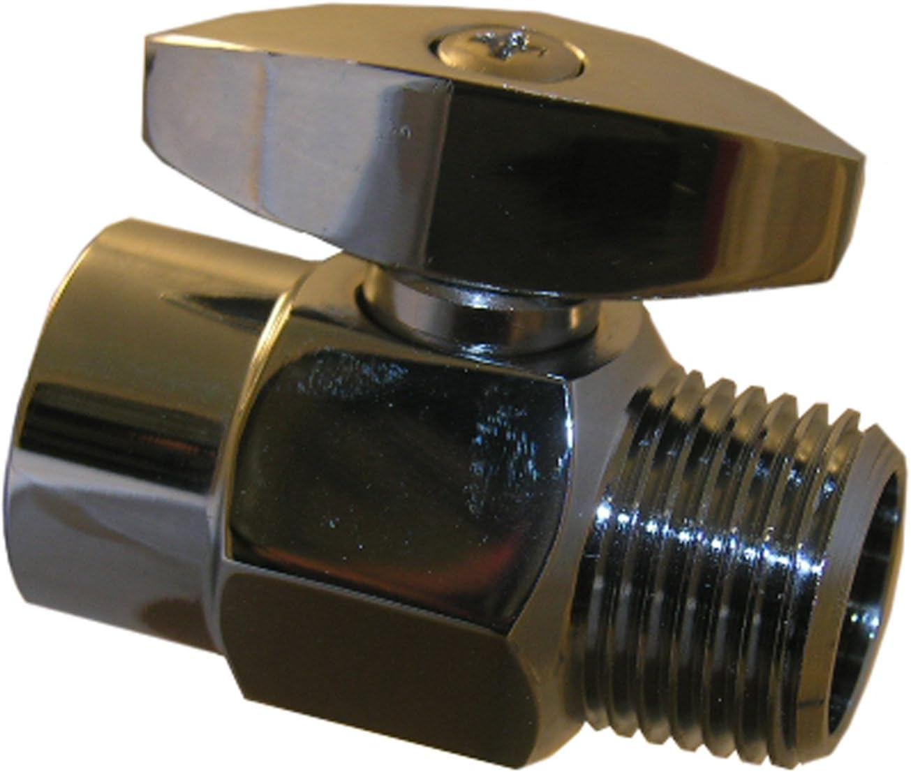 LASCO 08-2471 Shower Head Flow Adjuster, Chrome Plated Brass, 6-Pack, 6 Piece