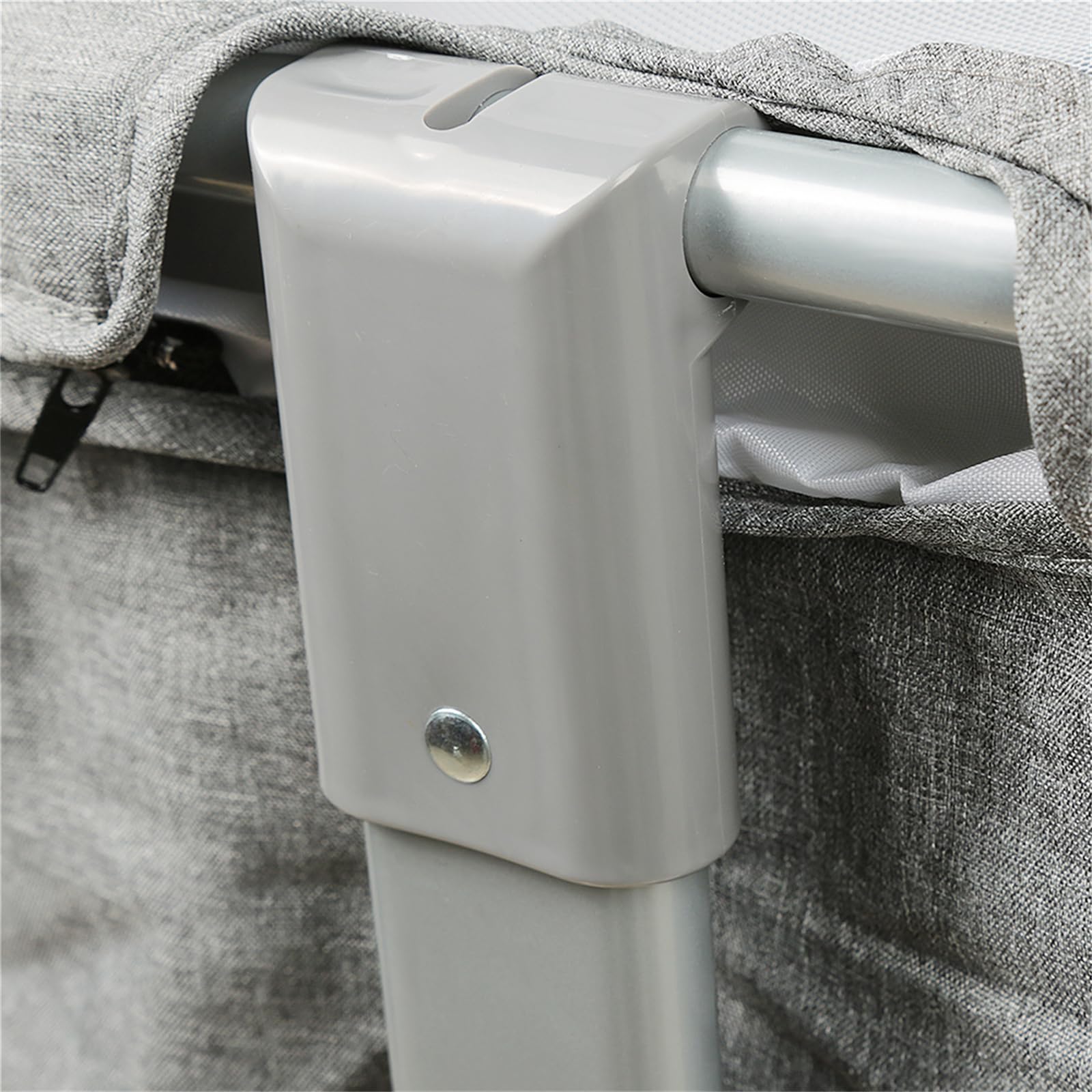 homewell Cododo Babywiege, tragbar, höhenverstellbar, 3-in-1-Babybett, mit Aufbewahrungstasche, Rollen und Moskitonetz